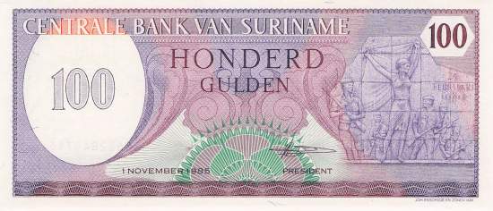 100 Gulden 1985